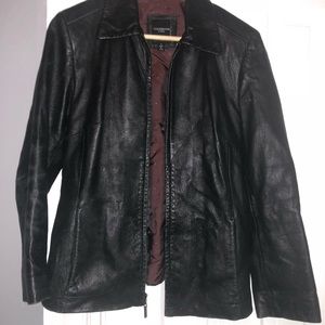 Leather jacket